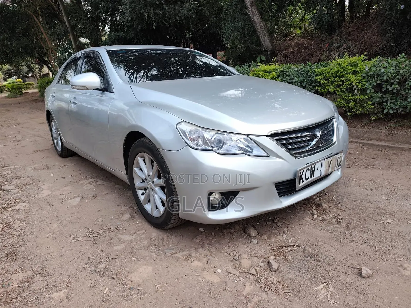 Toyota Mark X 2012 Silver