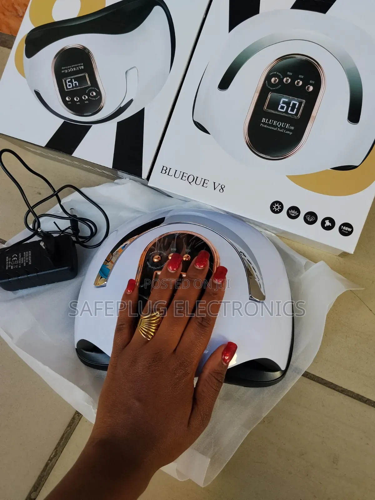 Electric Uv Led Nail Dryer With Timer Settings