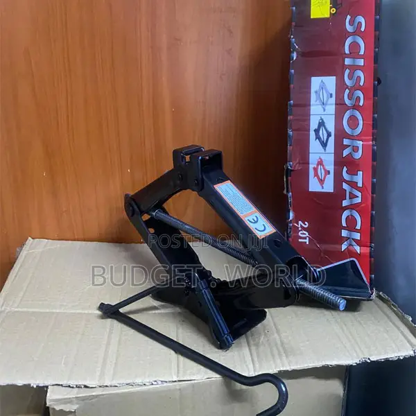 Compact 2 Ton Car Scissor Jack – Strong Folding Lift Jack