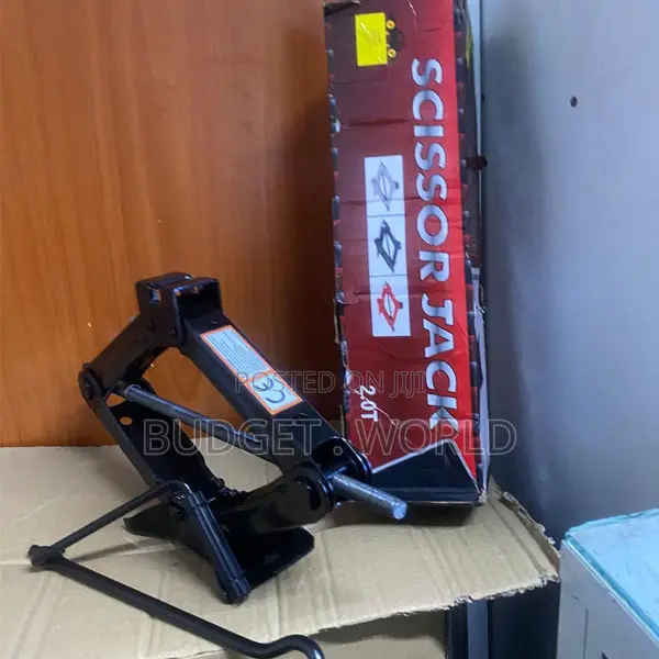 Compact 2 Ton Car Scissor Jack – Strong Folding Lift Jack