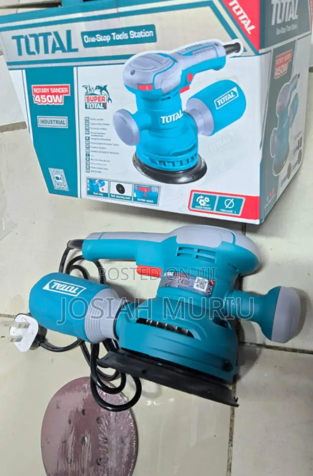 450w Total Rotary Sander