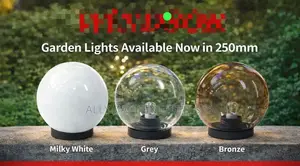 250mm Garden Globe Light,