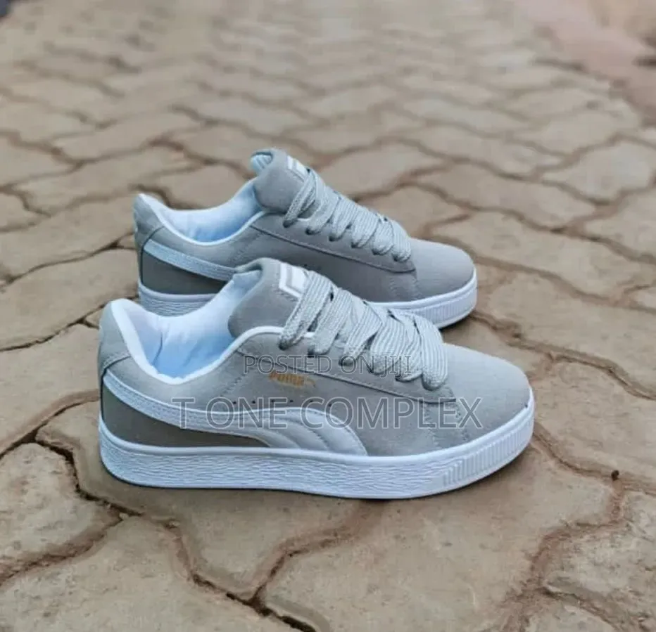 Original Puma Suede Xl Sneakers Black Red Grey Brown