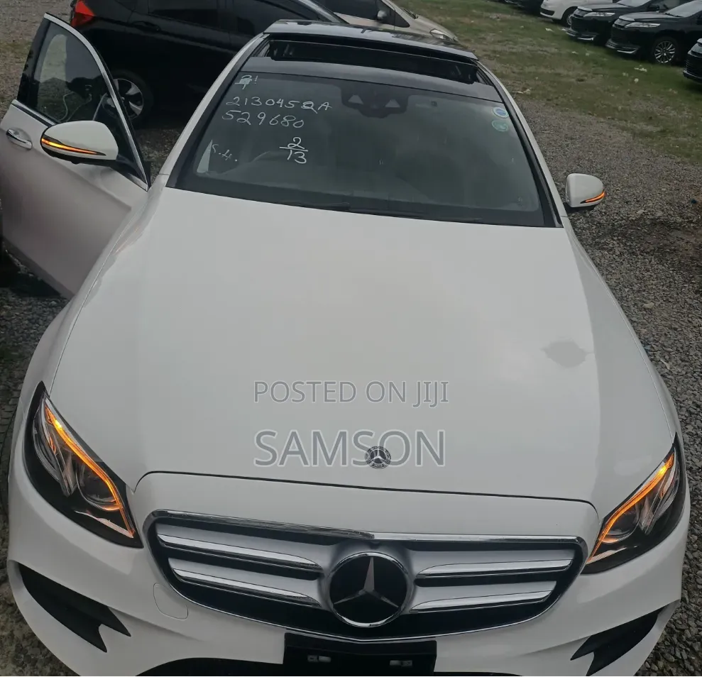 Mercedes-Benz E250 2019 White