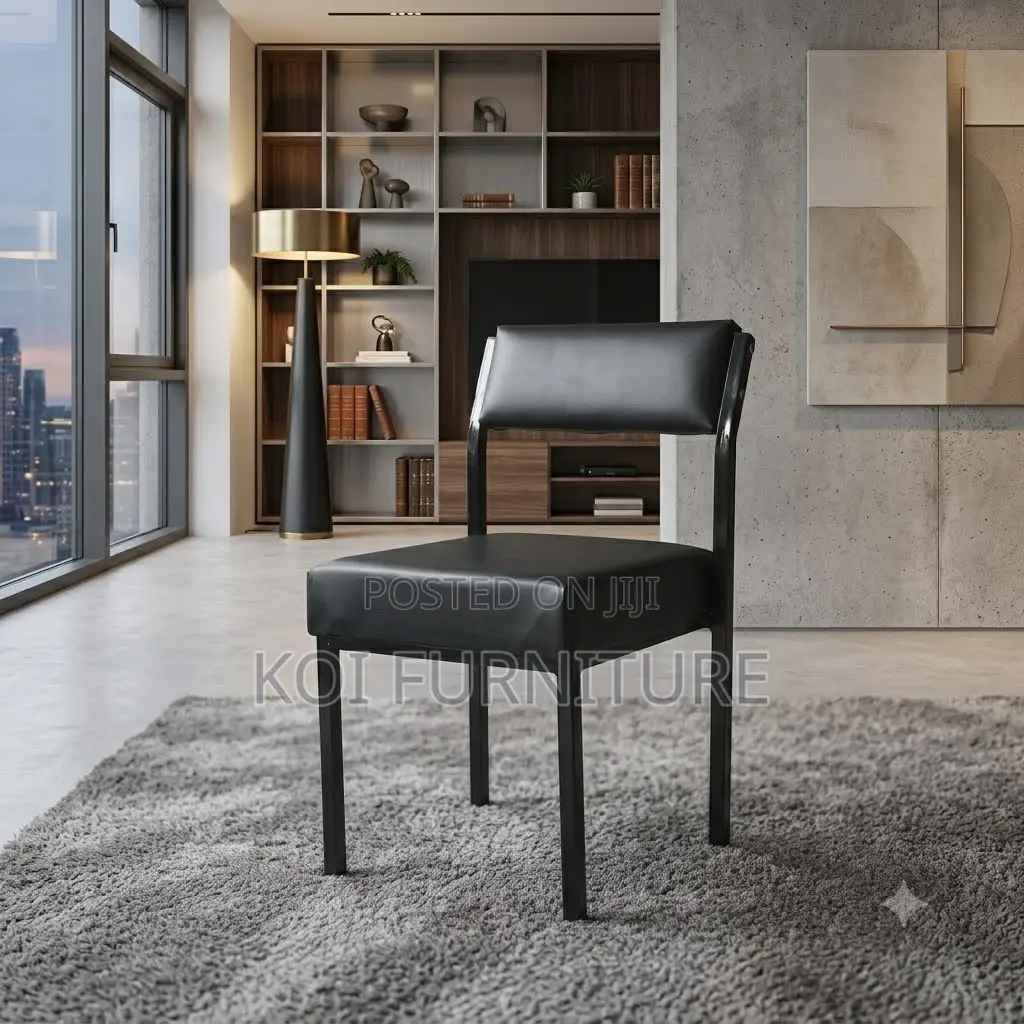 Office Chairs; Leather Tosca Armless Office Seat