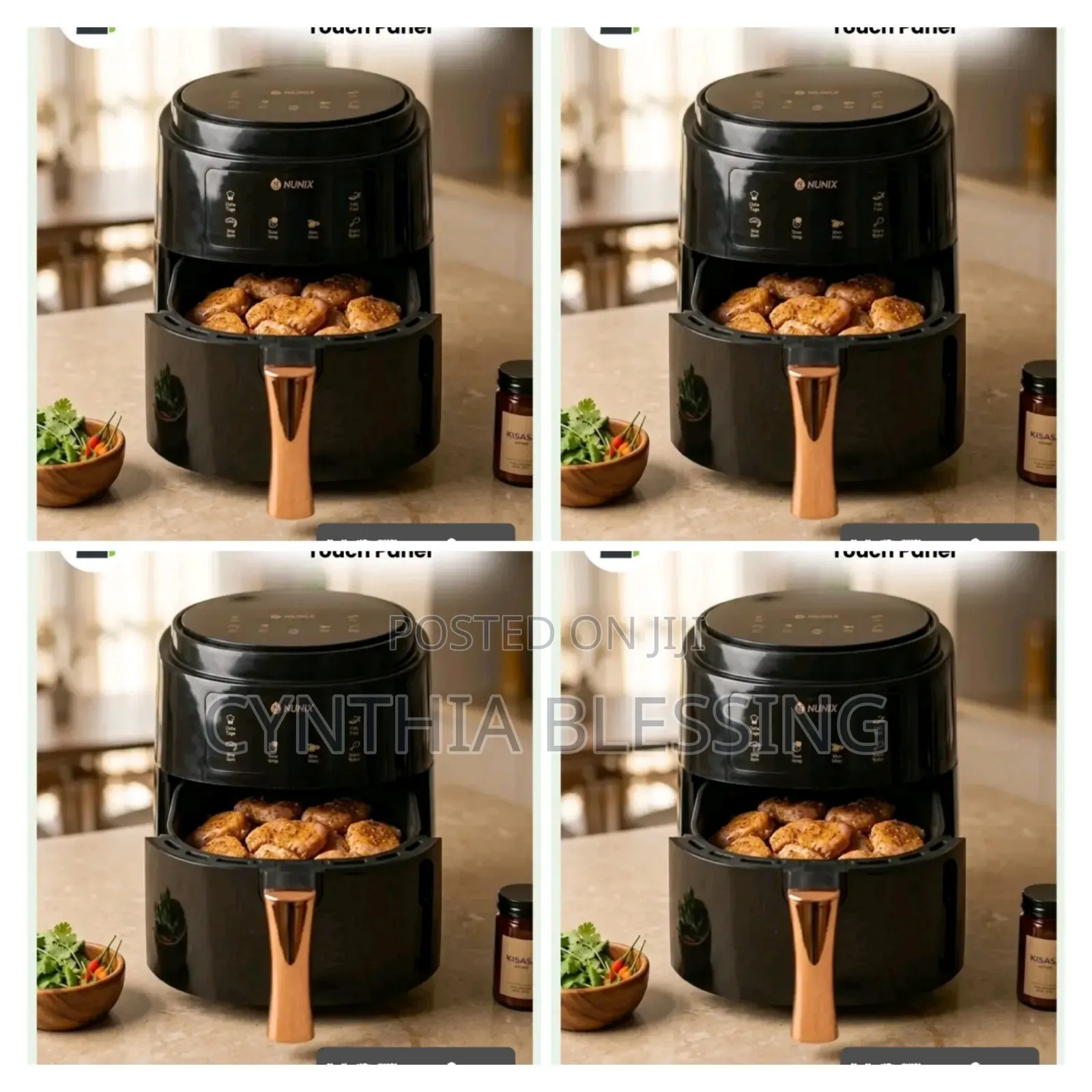 8 Litres Air Fryer With Digital Touch Pannel