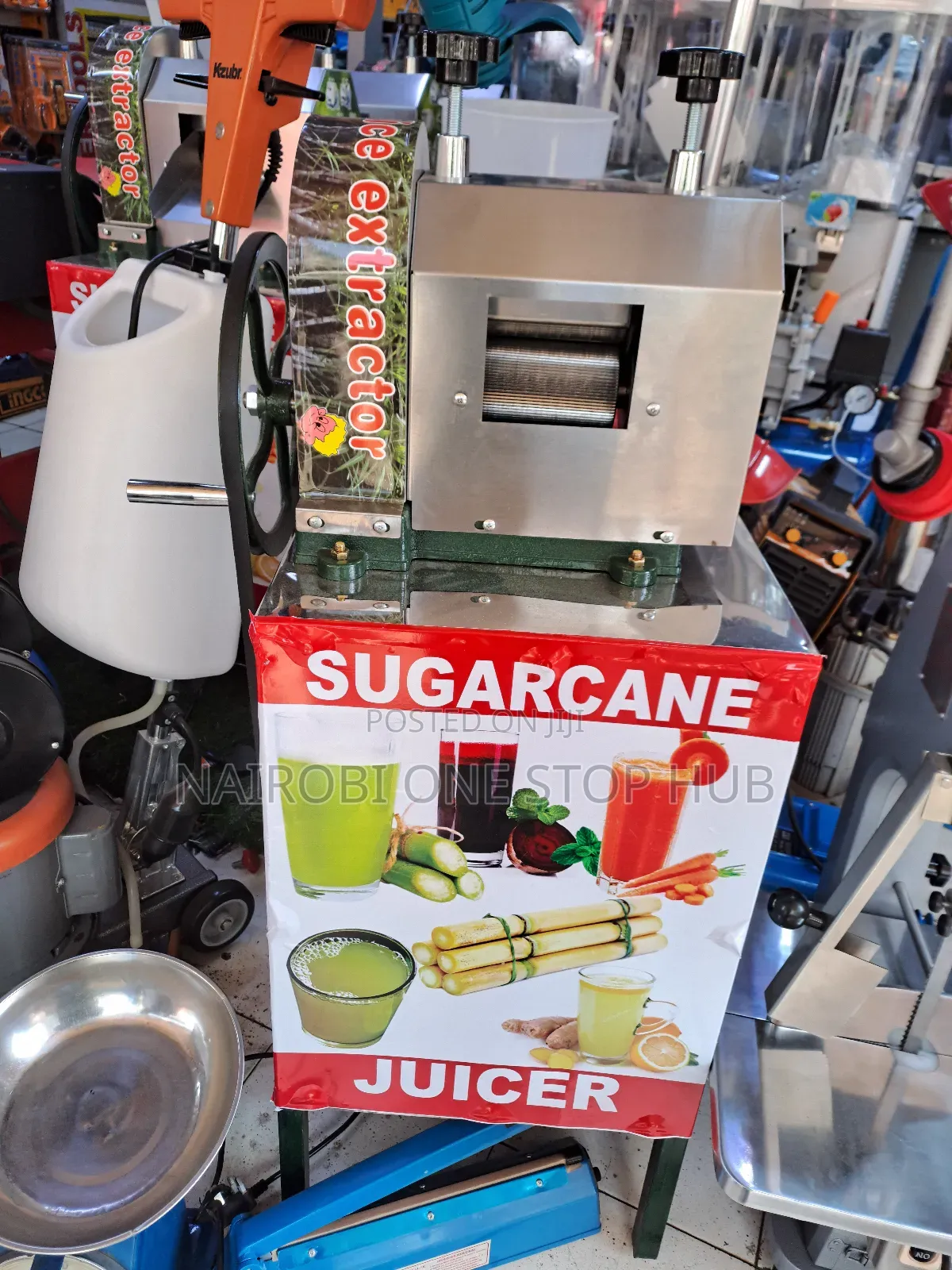 Sugarcane Juicer Machine