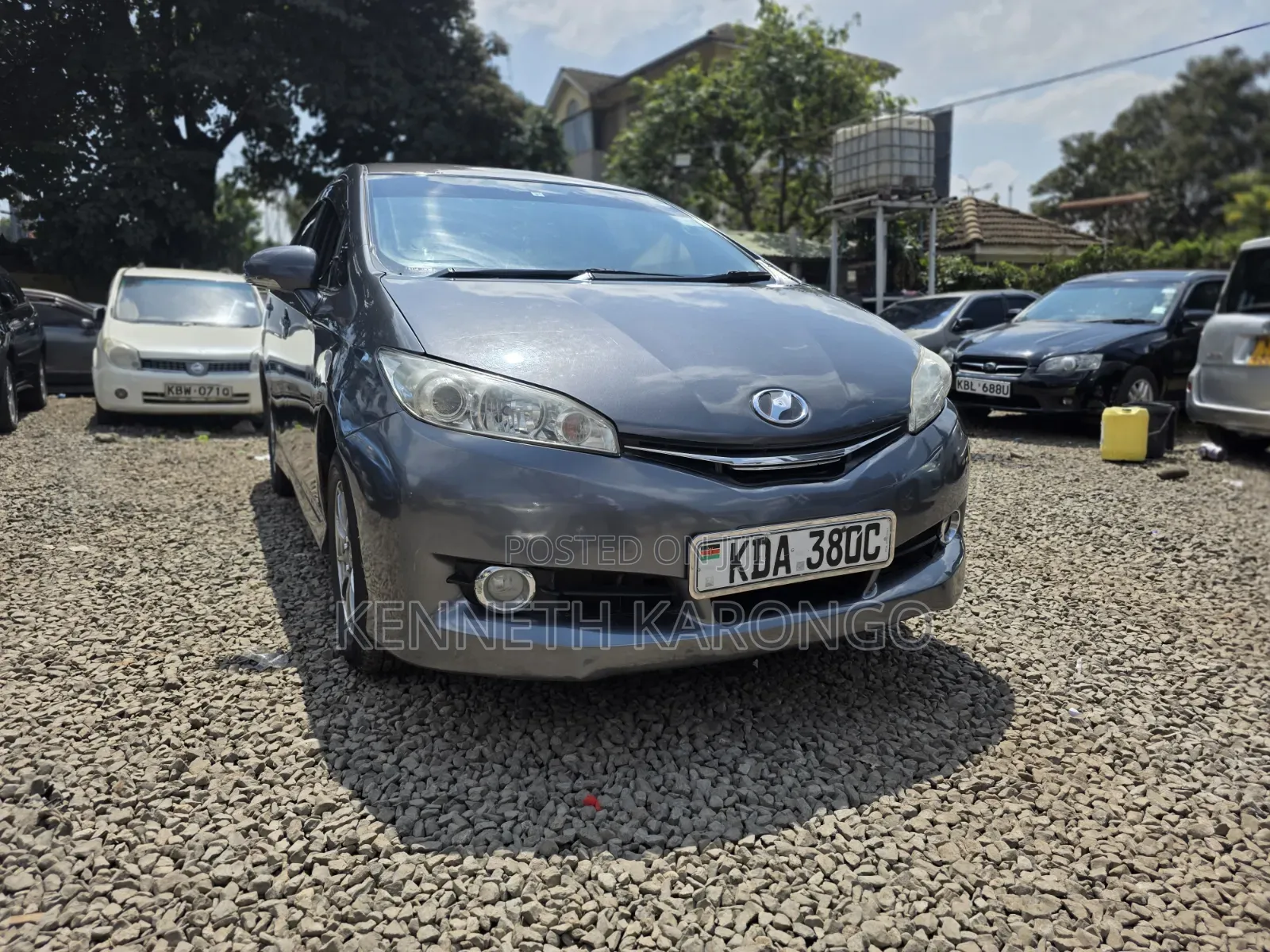 Toyota Wish 2014 Gray