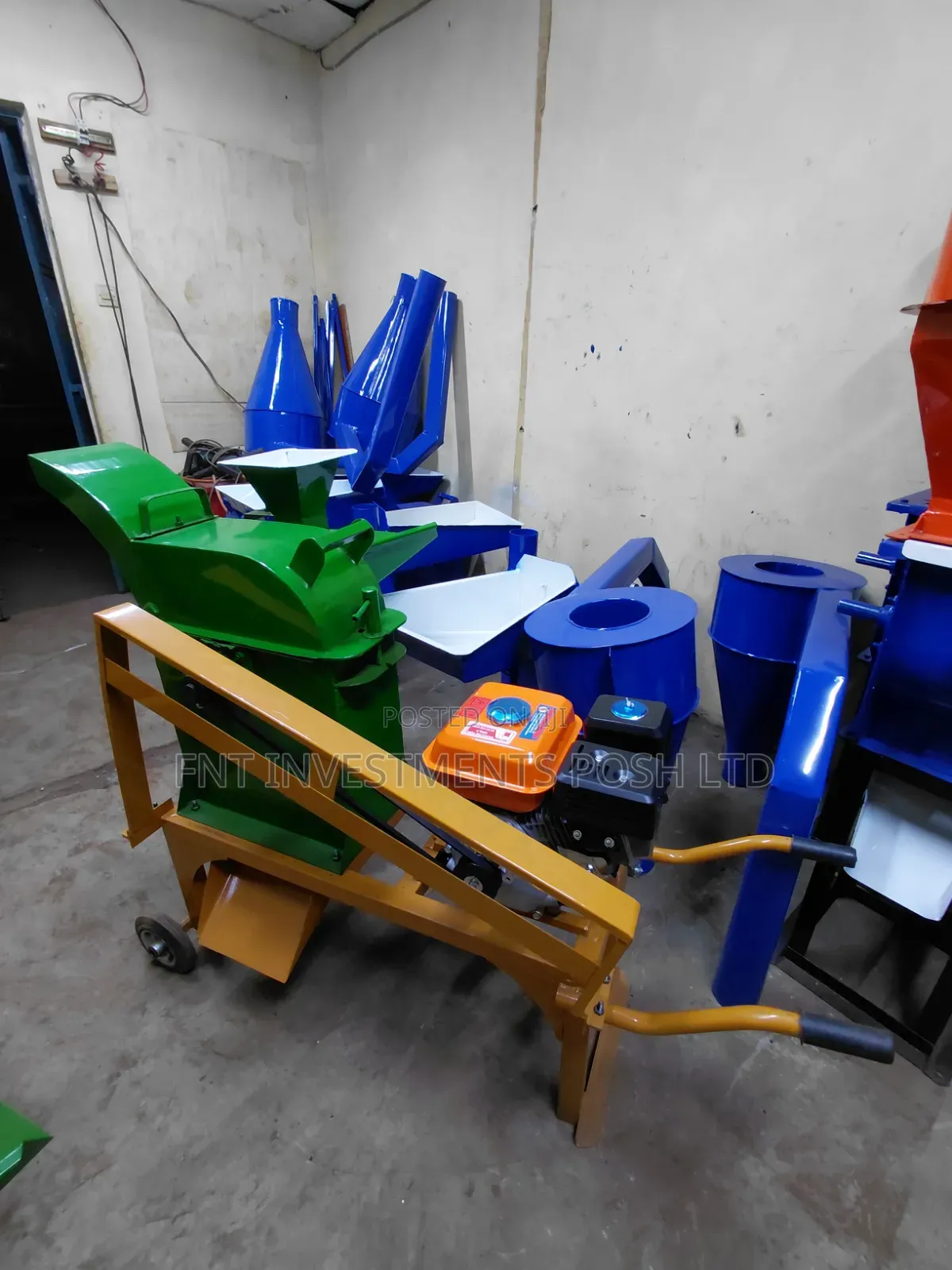 Portable Petrol Silage Chopper