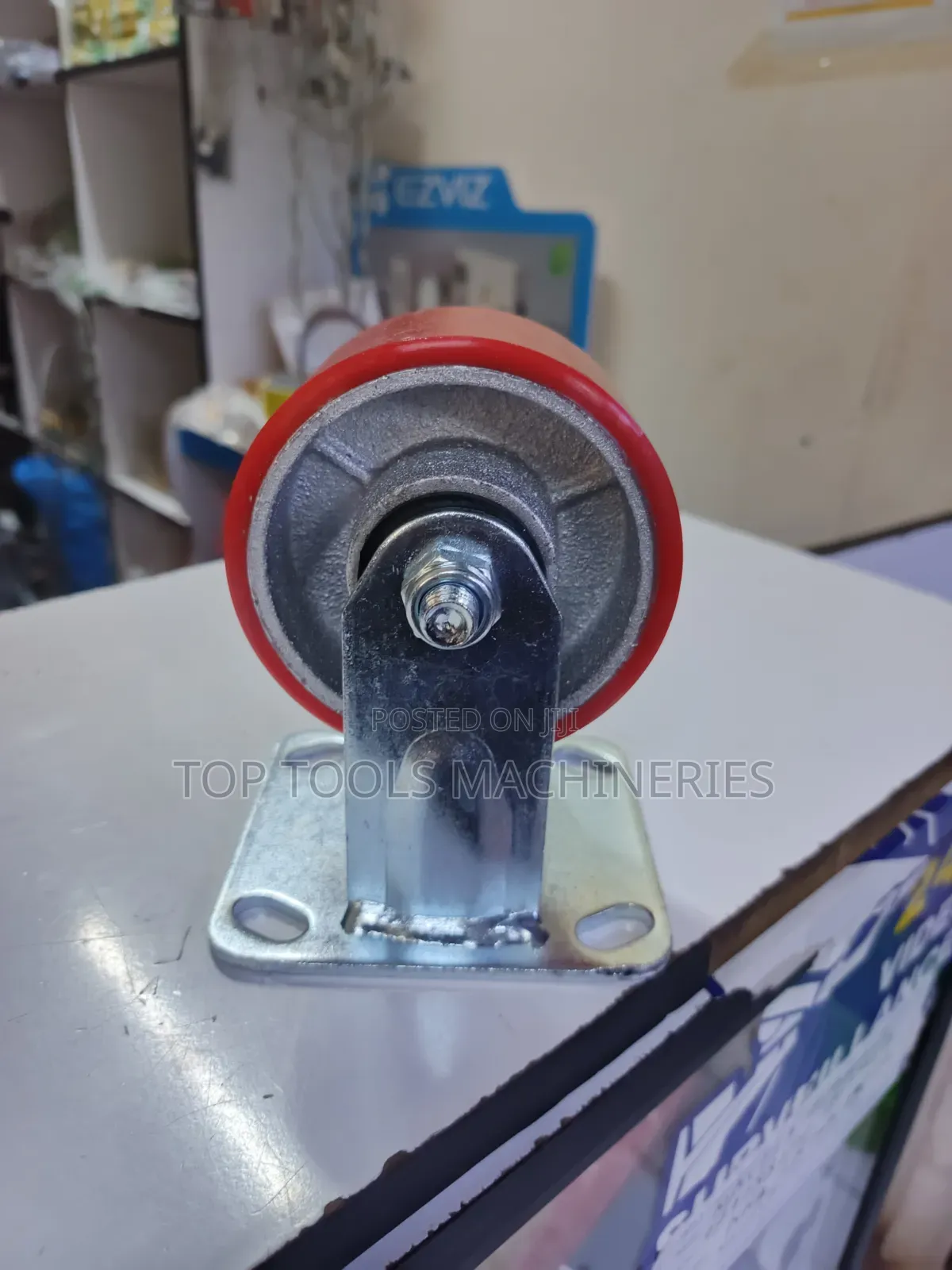 Trolley Wheels 4" Inch Industrial Non Swivel