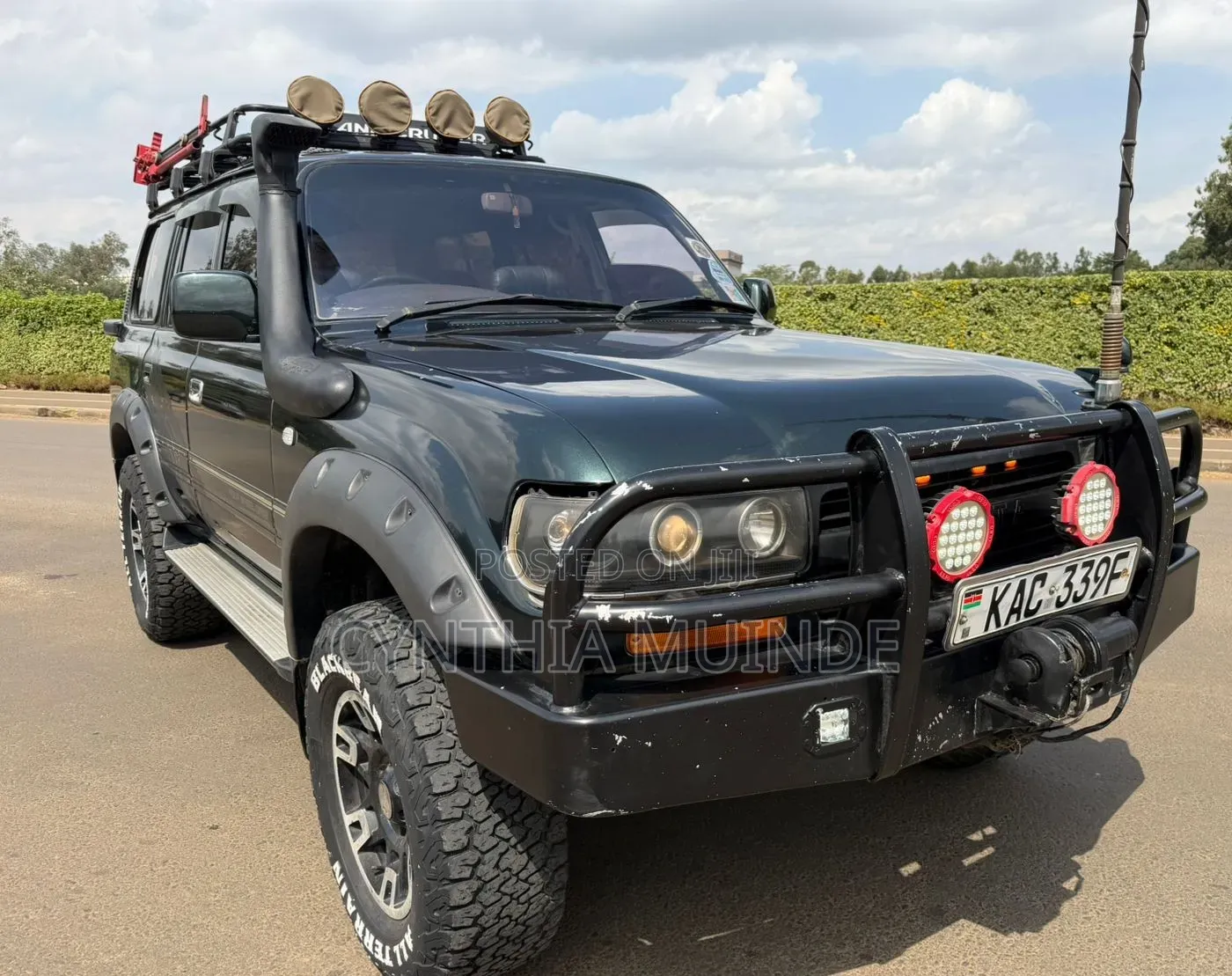 Toyota Land Cruiser Prado 1991 Green