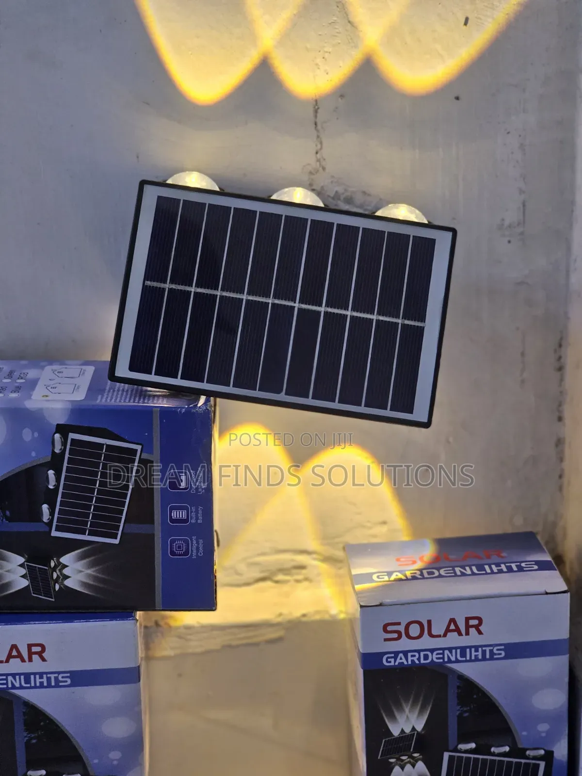  Solar Garden Wall Lights - Up Down Decorative Sconce Offer Price