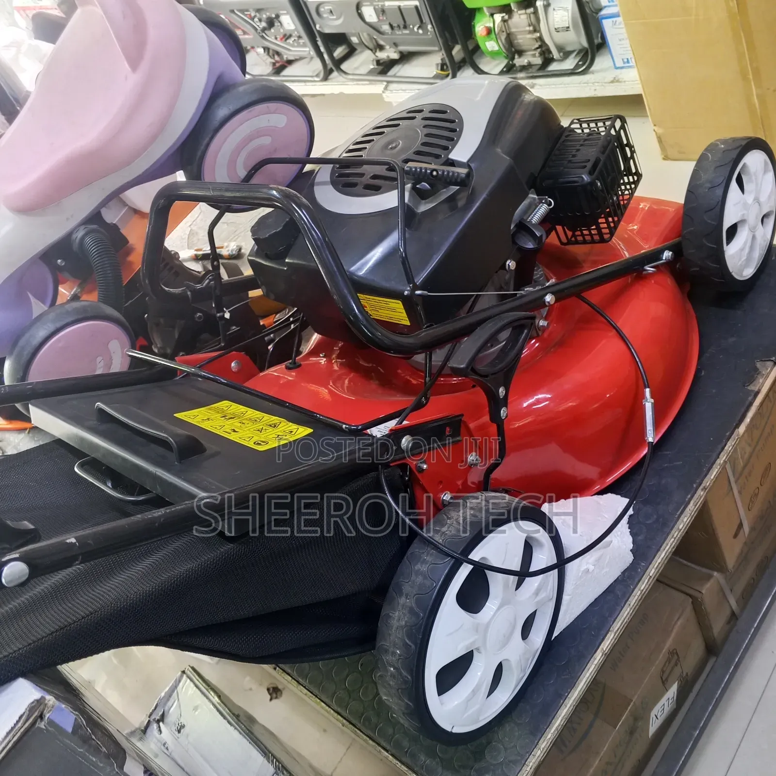 173cc Gasoline Lawnmower Machine