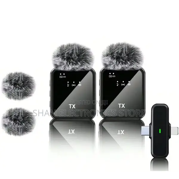 F15-2 Wireless Microphone for iPhone/Android/Type C