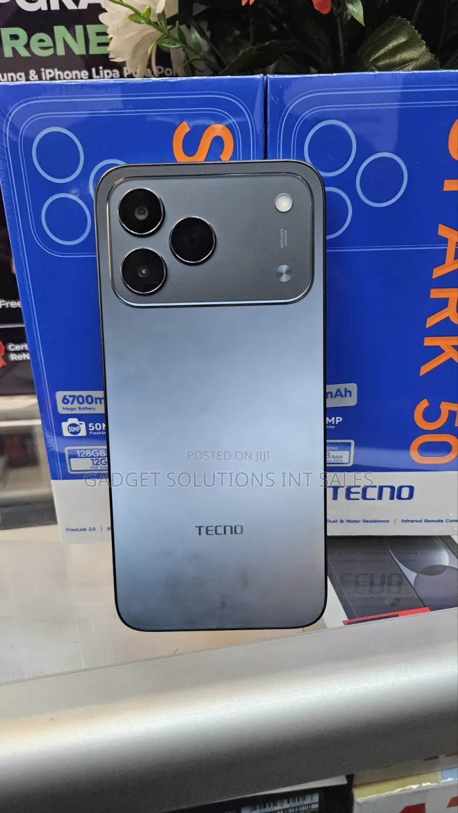 New Tecno Spark 50 128 GB Black