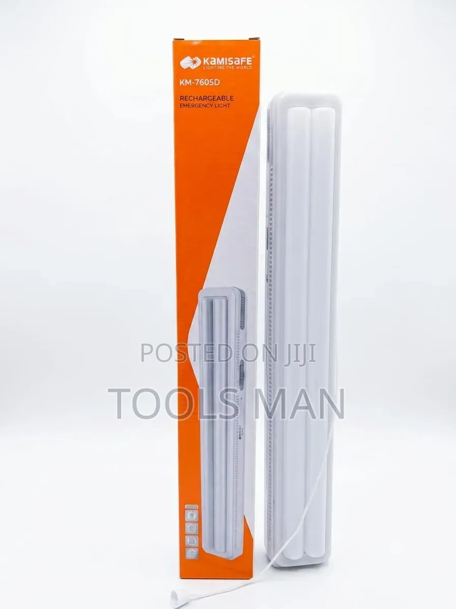 Kamisafe Km-7605d Rechargeable Emergency Led Light Power Backup.