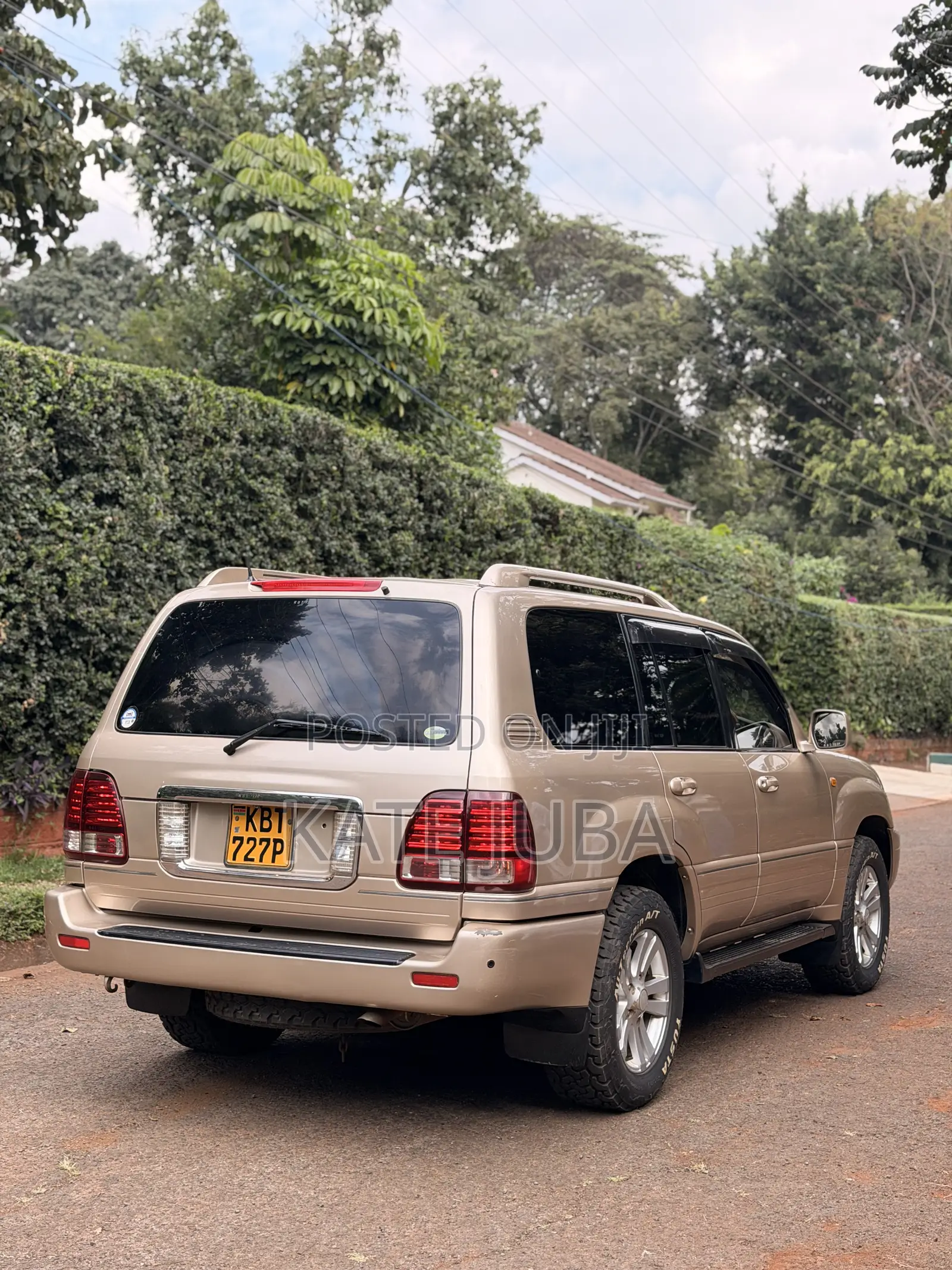 Toyota Land Cruiser 2008 Gold