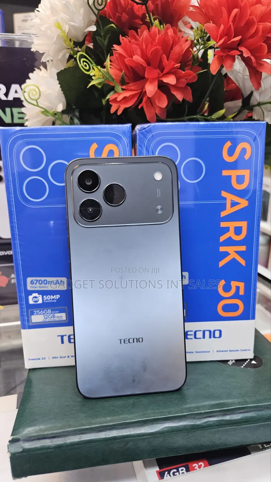New Tecno Spark 50 128 GB Black