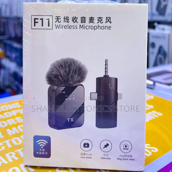 Wireless Microphone F11-2 Dual Mic