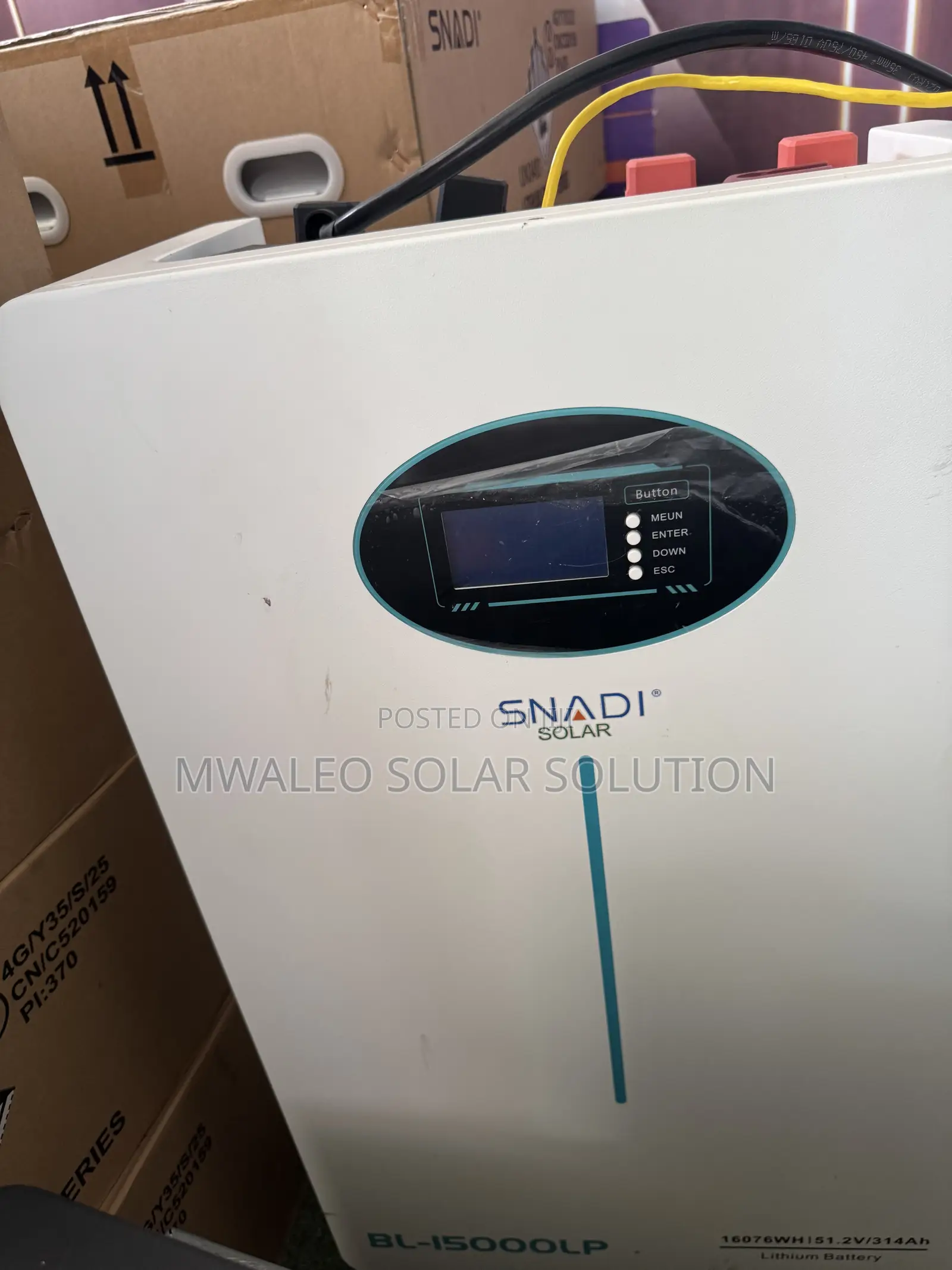 Snadi Lithium Battery 51.2v 314ah 16kwh