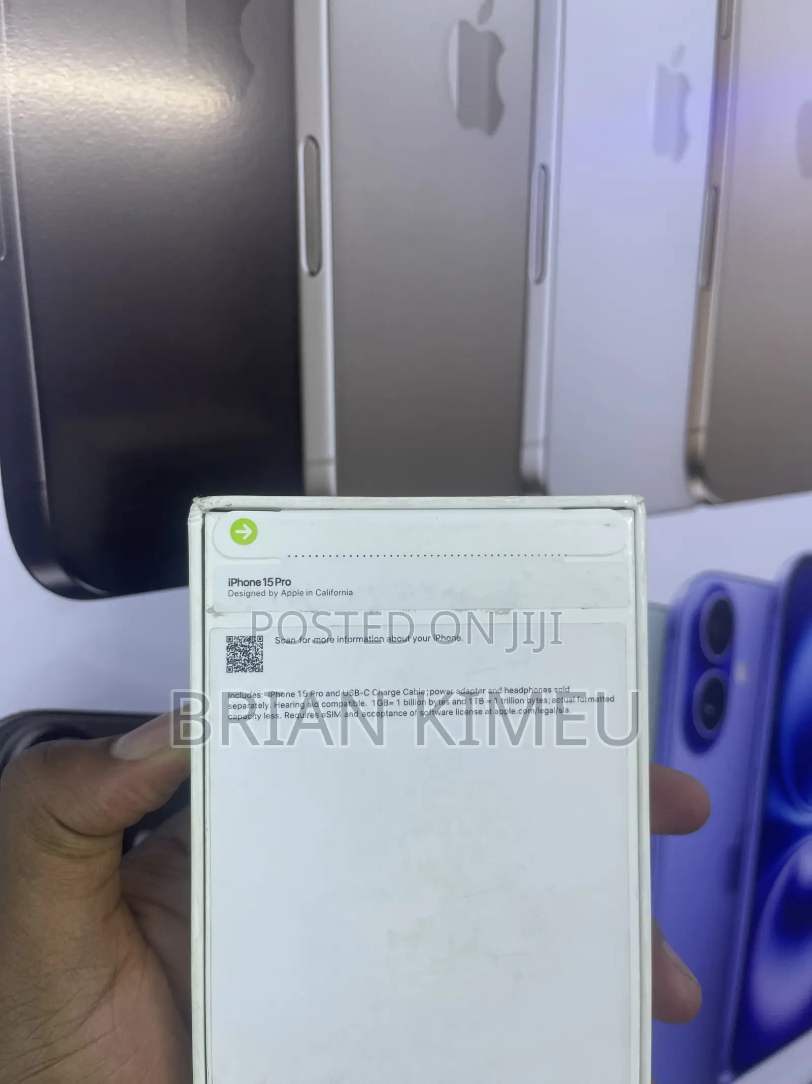 New Apple iPhone 15 Pro 256 GB Gray