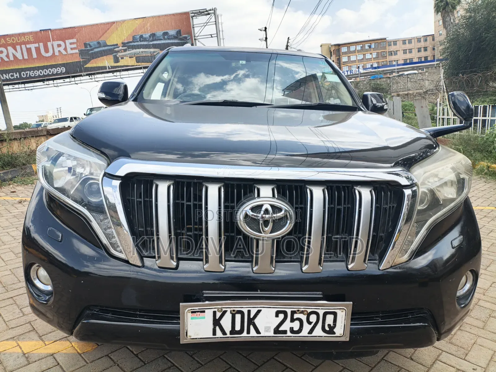 Toyota Land Cruiser Prado 2015 Black
