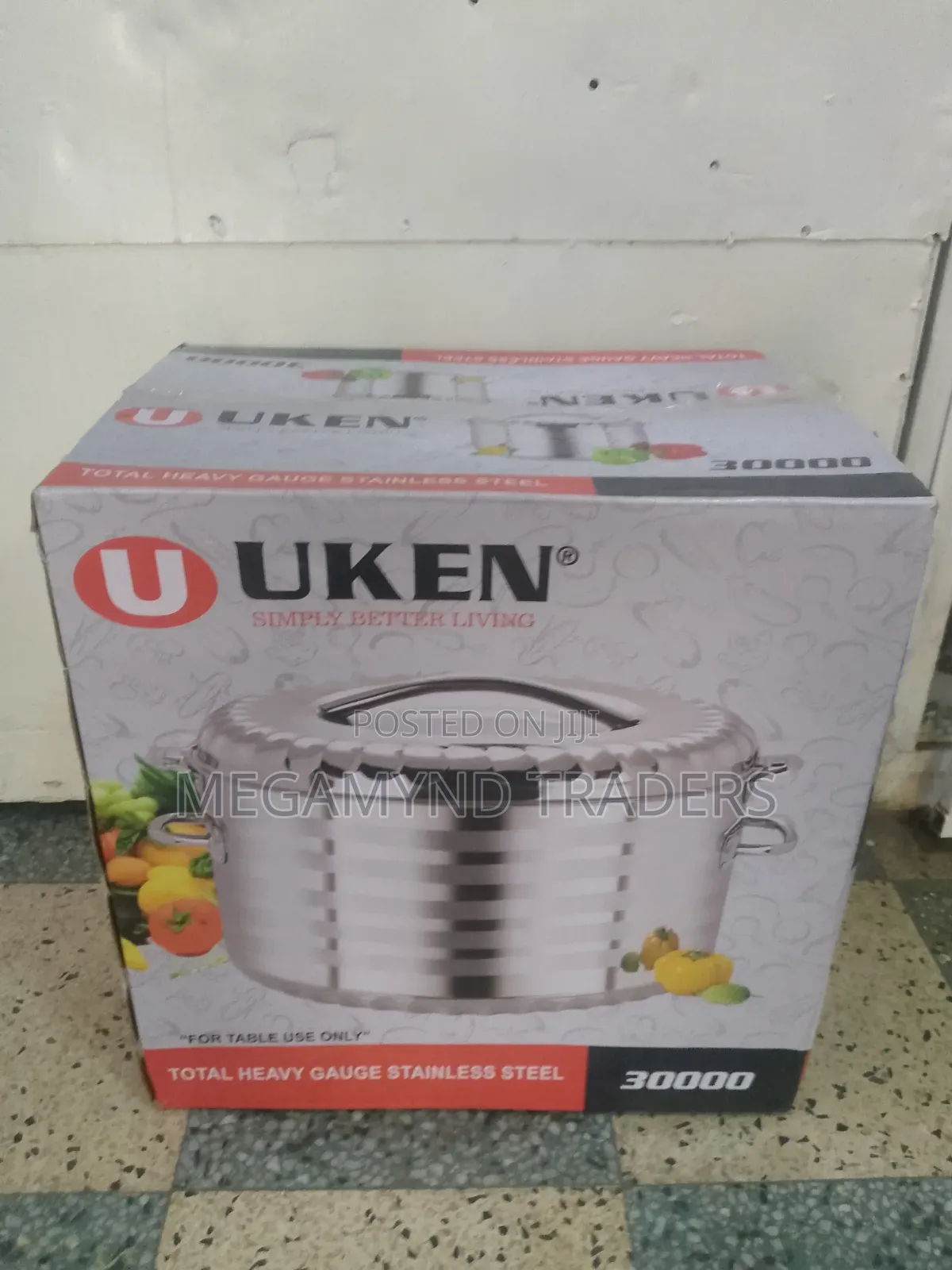30ltr Stainless Steel Hotpot / Uken 30ltr Hotpot