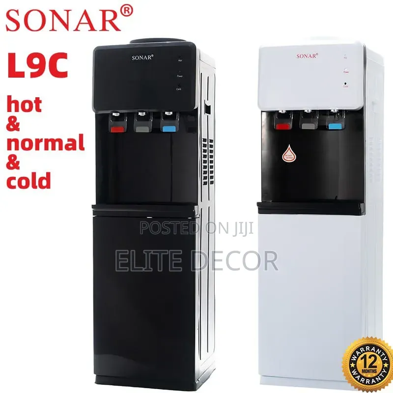 Sonar L9c 3-Tap Top Load Water Dispenser – Hot, Normal Cold