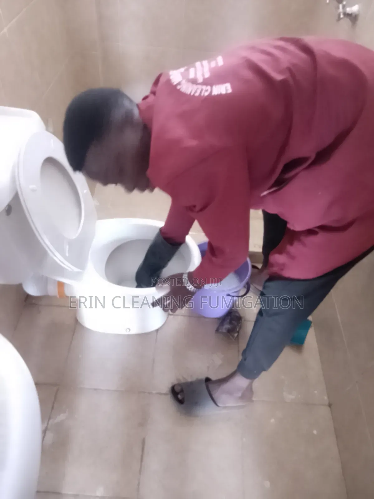 Sink and Toilet Cleaning