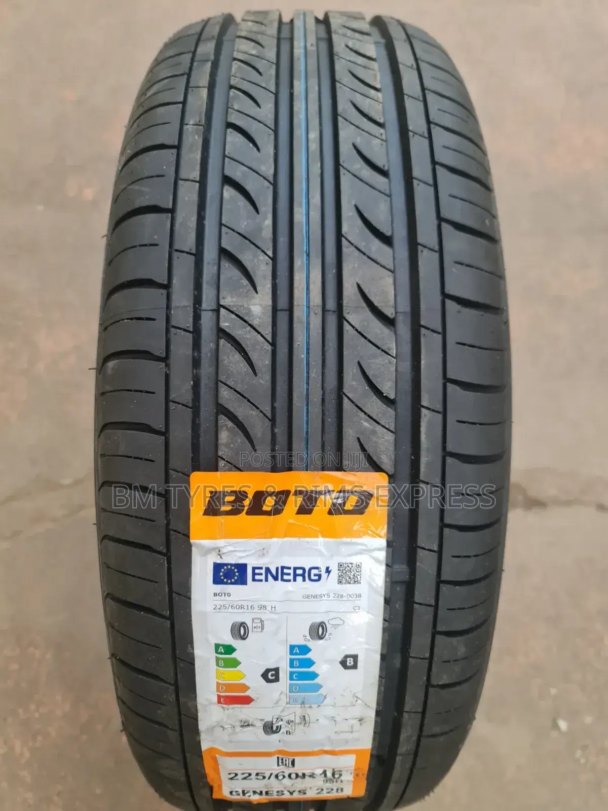 225 /60 R16 Boto Tires (Highway)