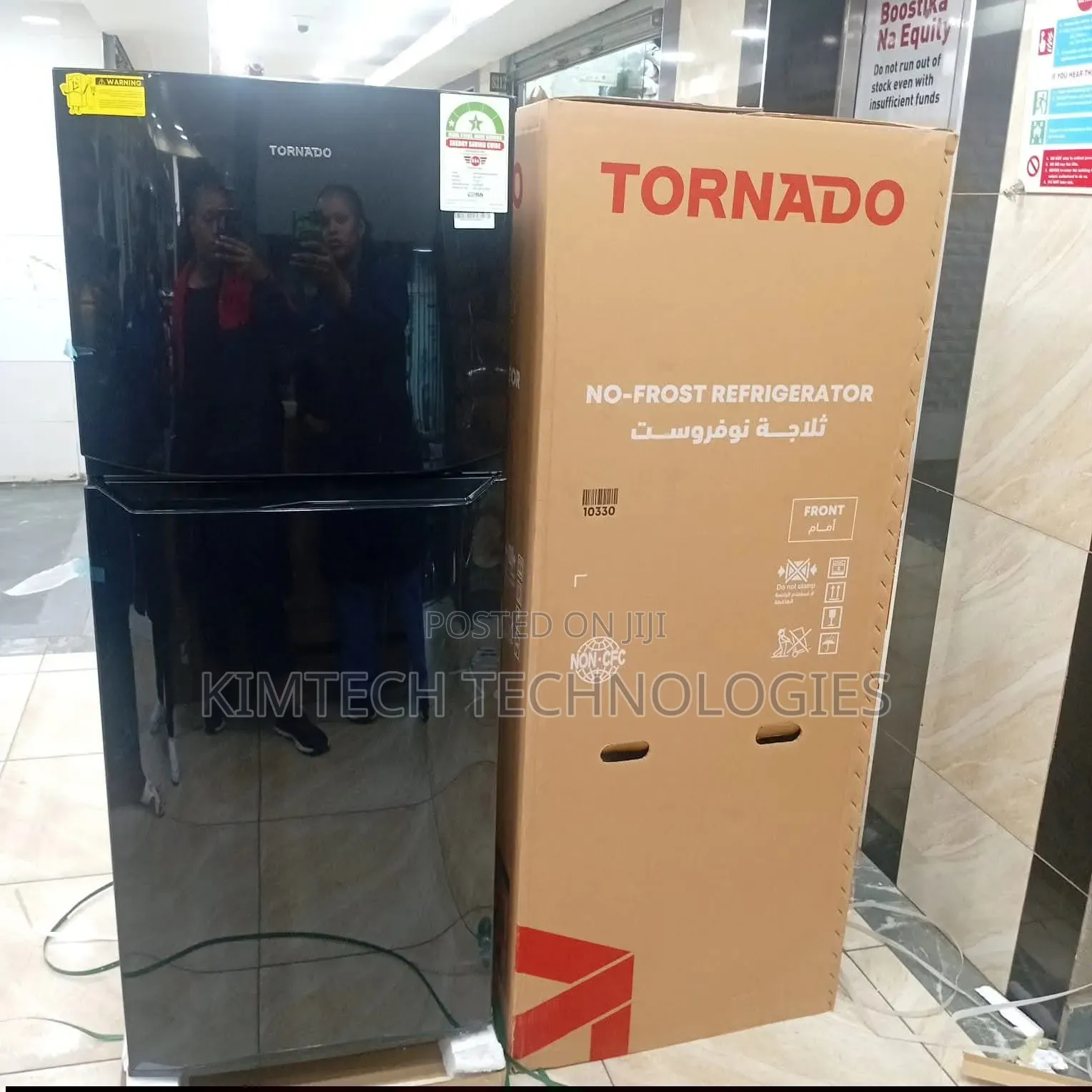 Tornado 304litres Non Frost Fridge
