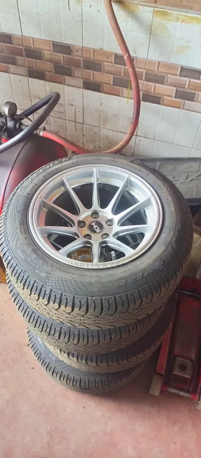 Size 15 Offset Rims With Tyres Toyota/ Nissan/Subaru