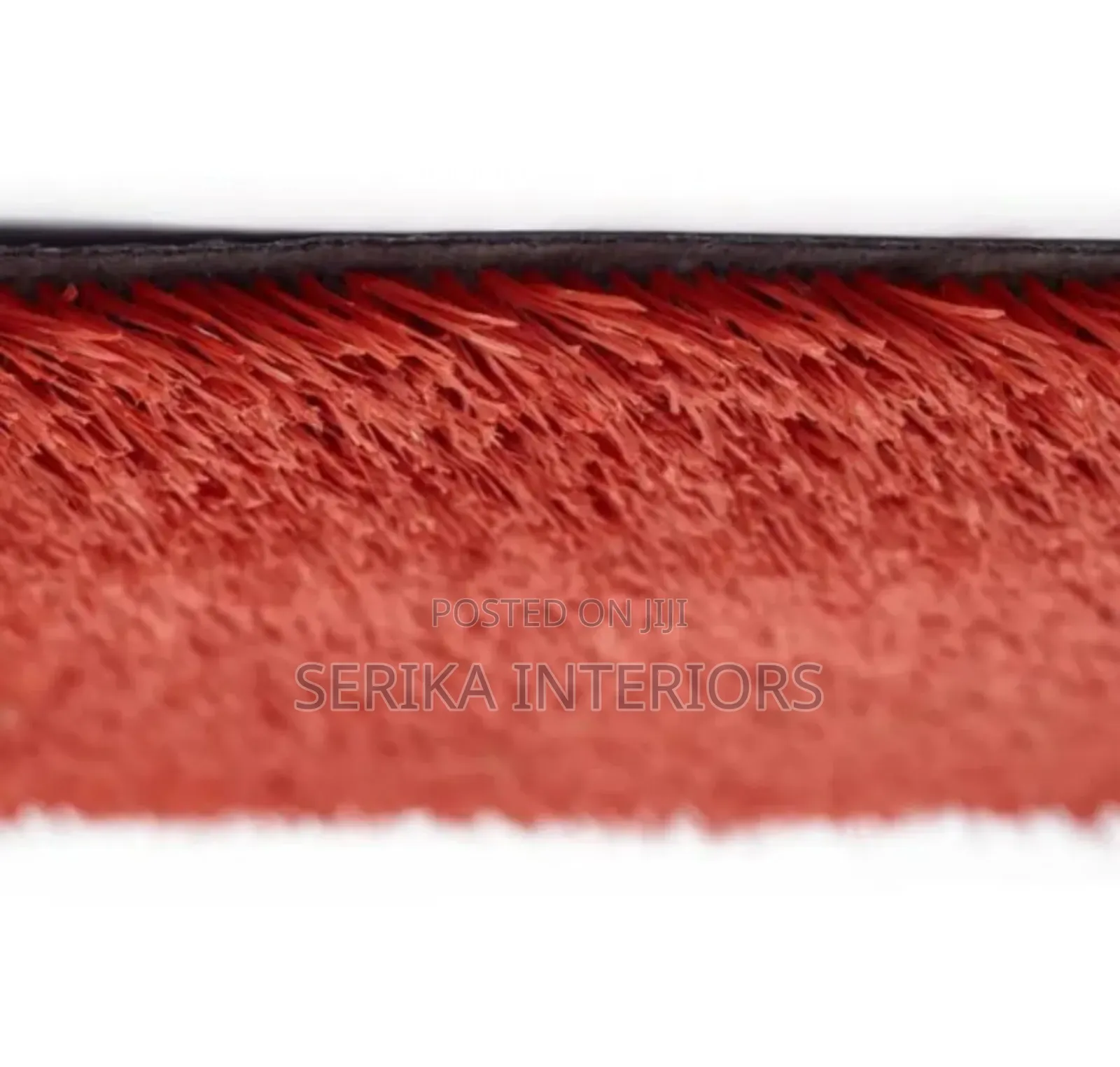 Thickness Red Grass Carpets Grass Carpets Environmental Friendly