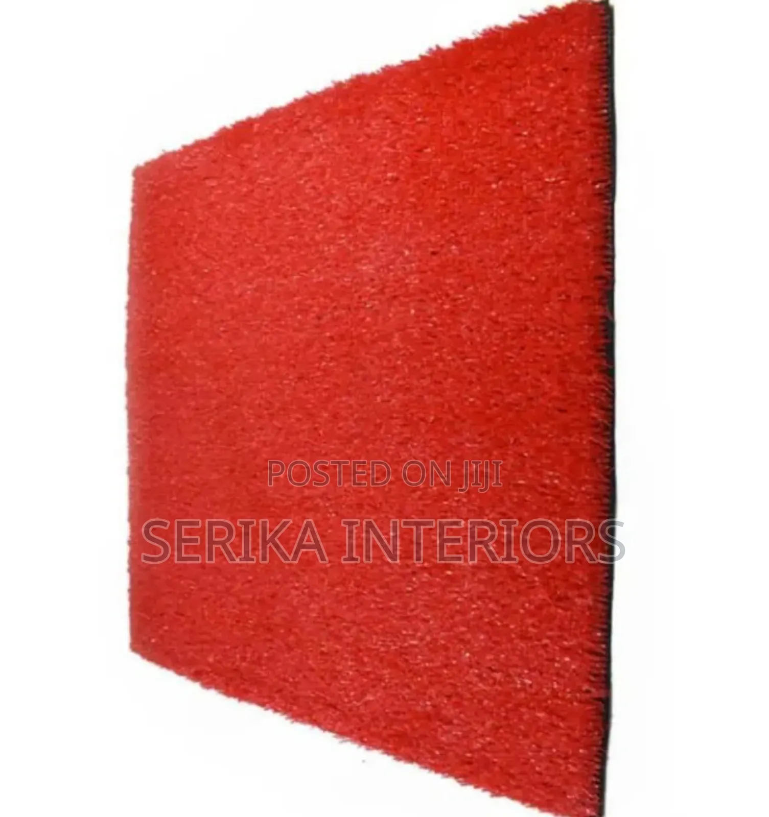 Hot Red Grass Carpets Grass Carpets Environmental Friendly