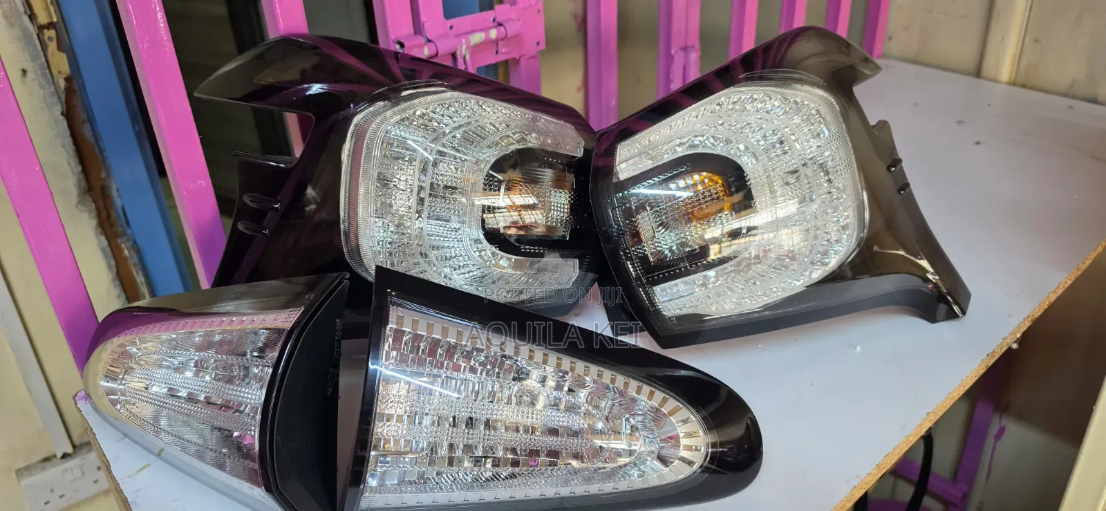 Sienta 2022 Body Taillights "Chrome"