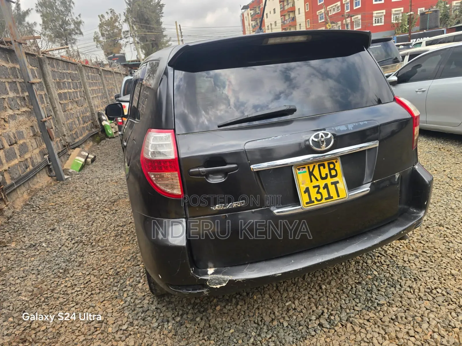 Toyota Vanguard 2007 Black