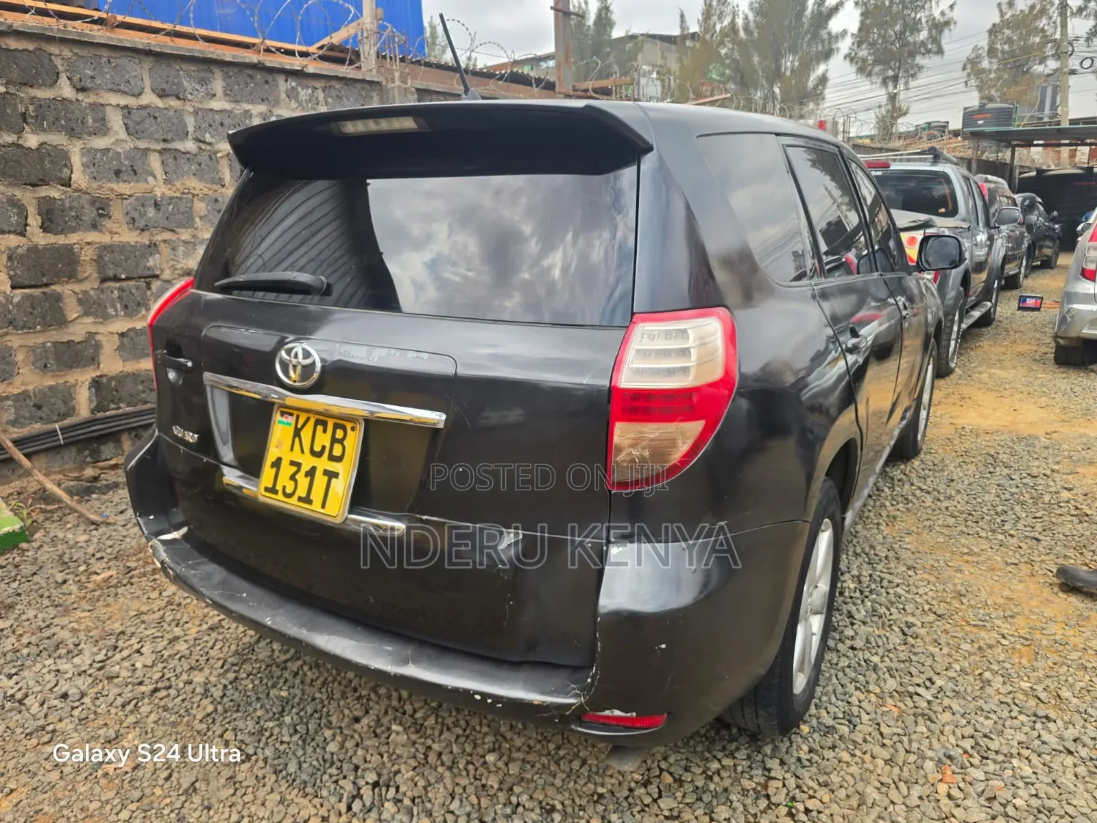 Toyota Vanguard 2007 Black
