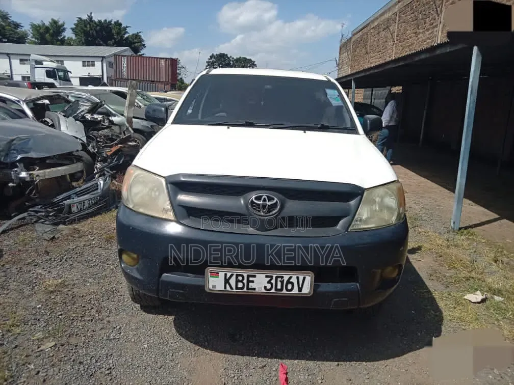 Toyota Hilux 2.5 D-4D 2007 White