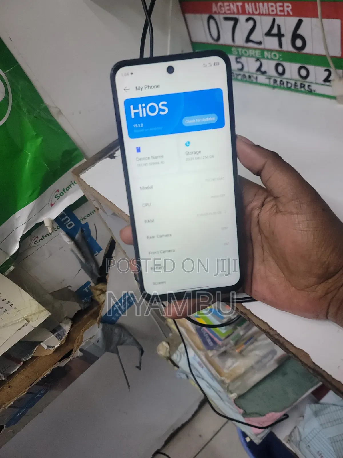 Tecno Spark 40 128 GB Black
