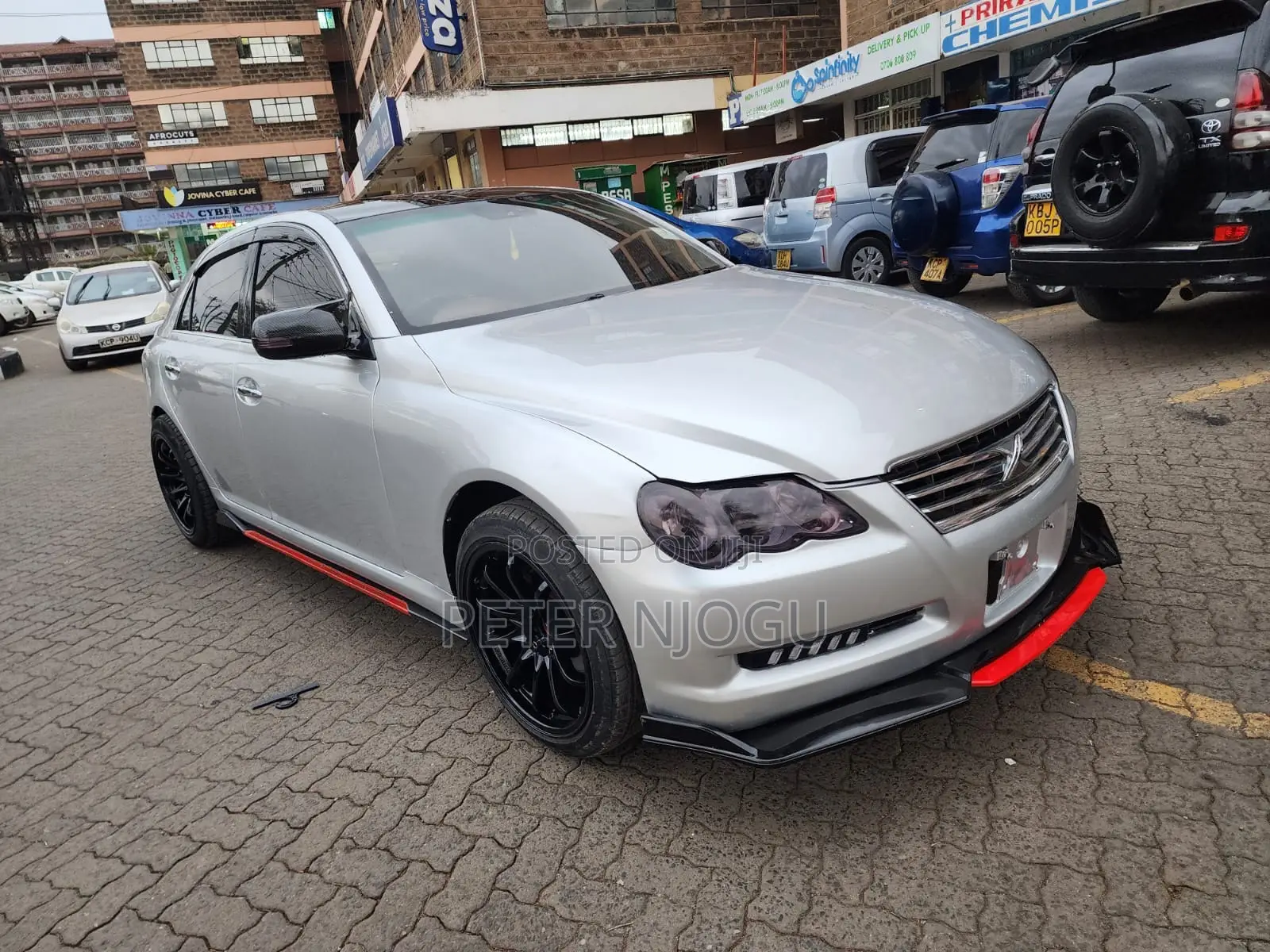 Toyota Mark X 2007 Gray