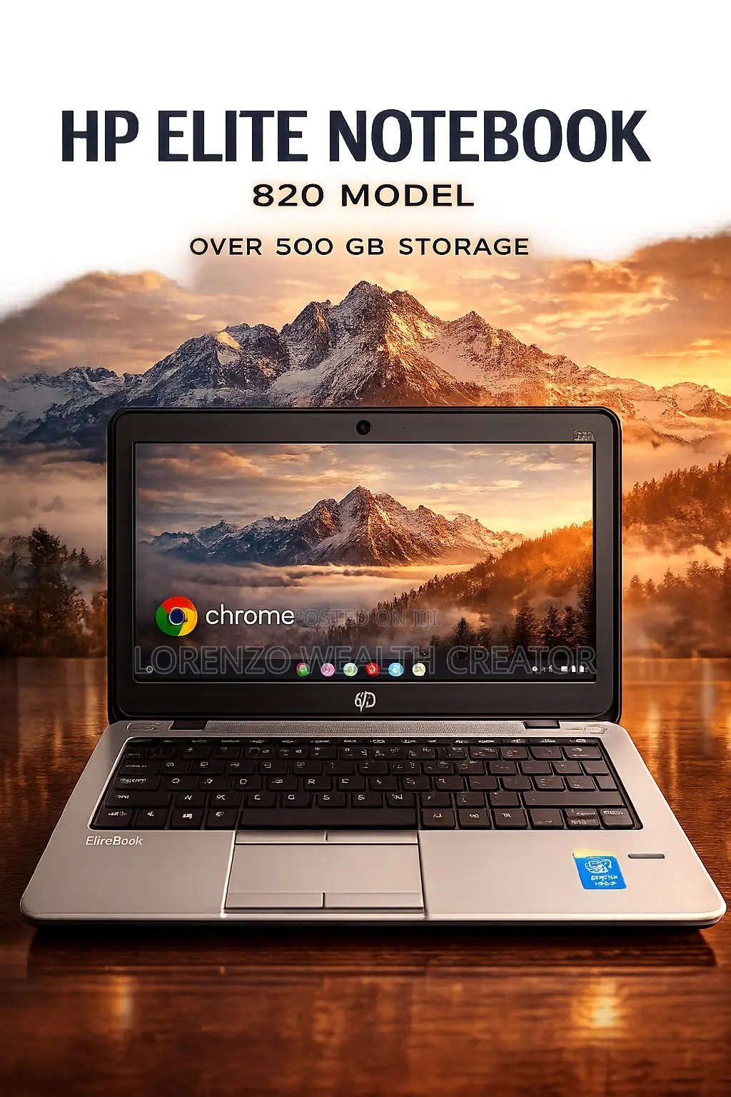 Laptop HP EliteBook 820 256GB Intel Core i7 HDD+SSD 512GB