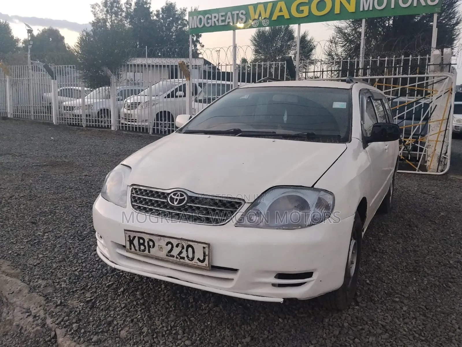 Toyota Corolla Fielder 2005 White