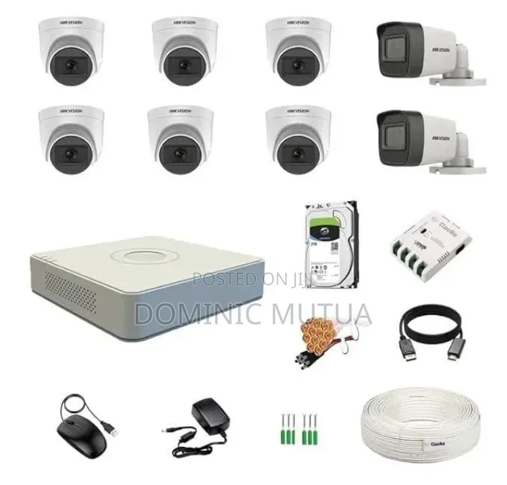 4 Channel Package CCTV Cameras Plus Installation