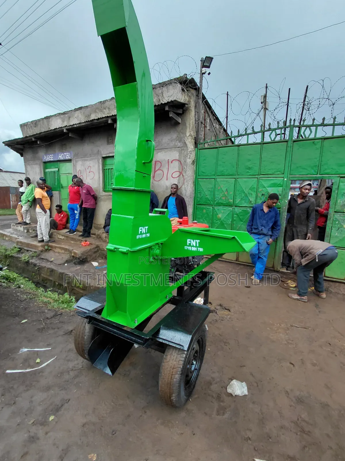 ​18hp Heavy Duty Silage Chopper Machine