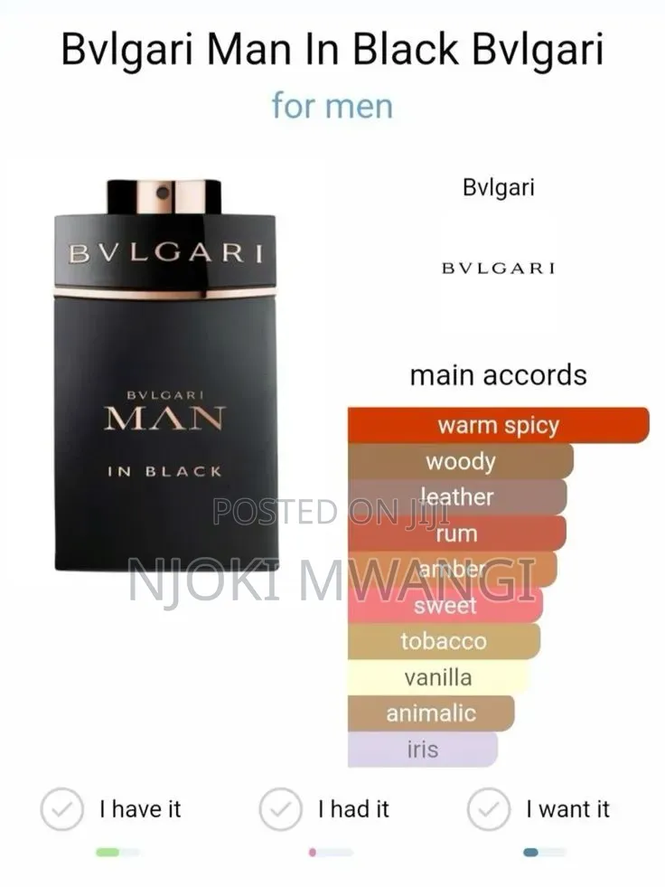 Bvlgari Man in Black