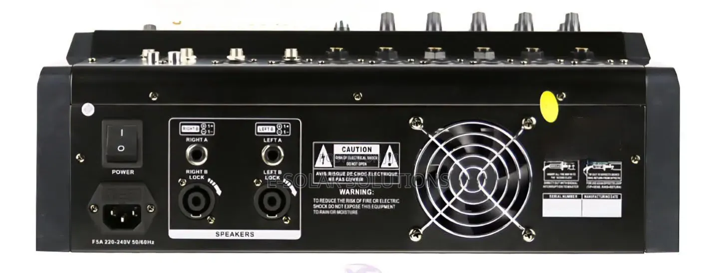 6ch Powered Mixer