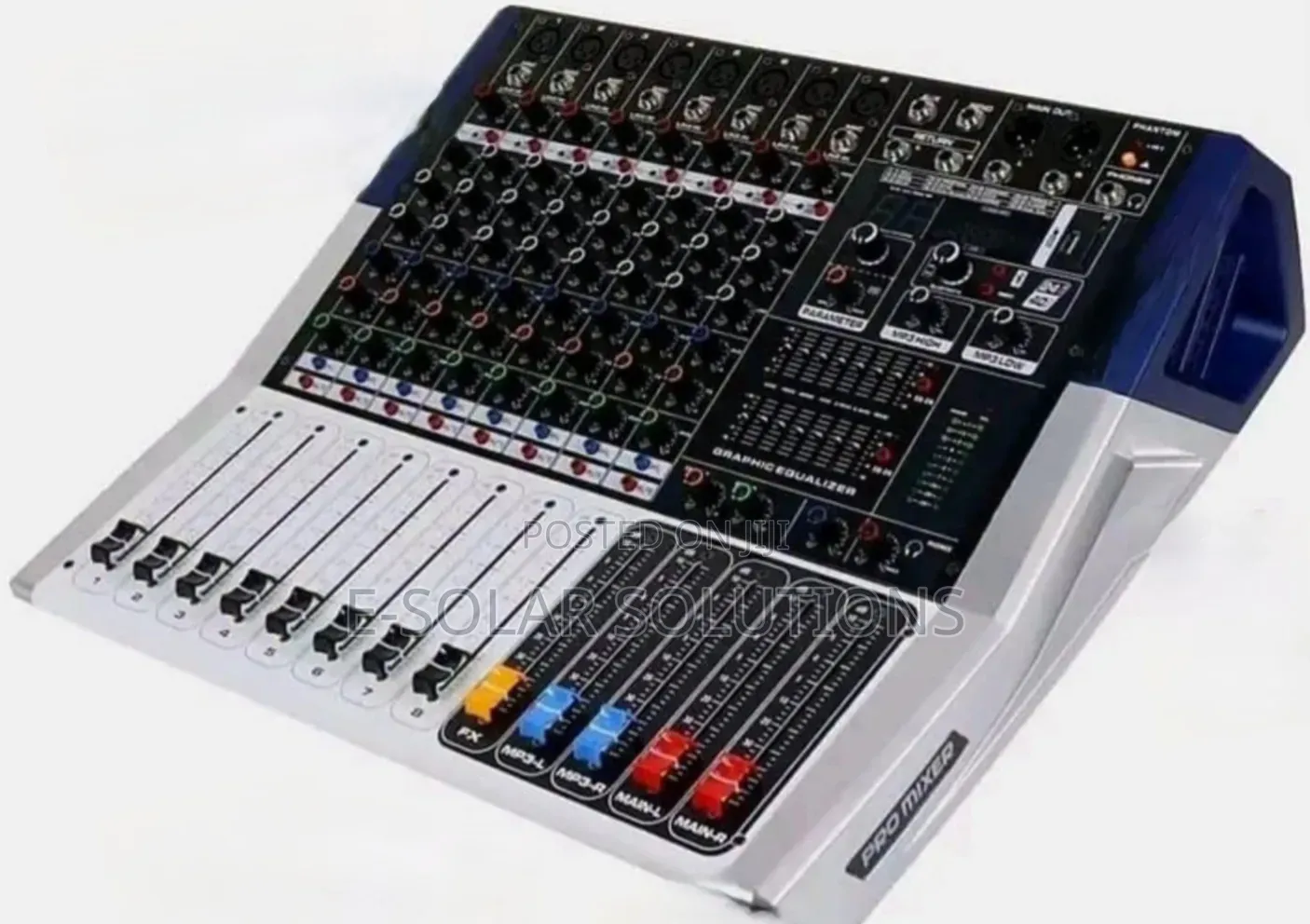 8ch Powered Mixer (Pro Mixer)