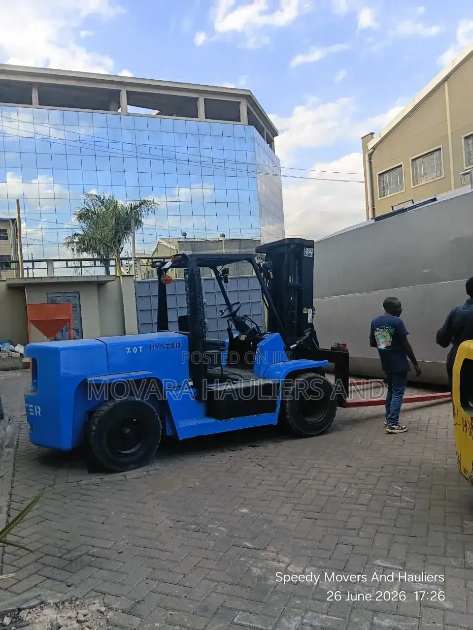Forklift for Goods Loading and Unloading
