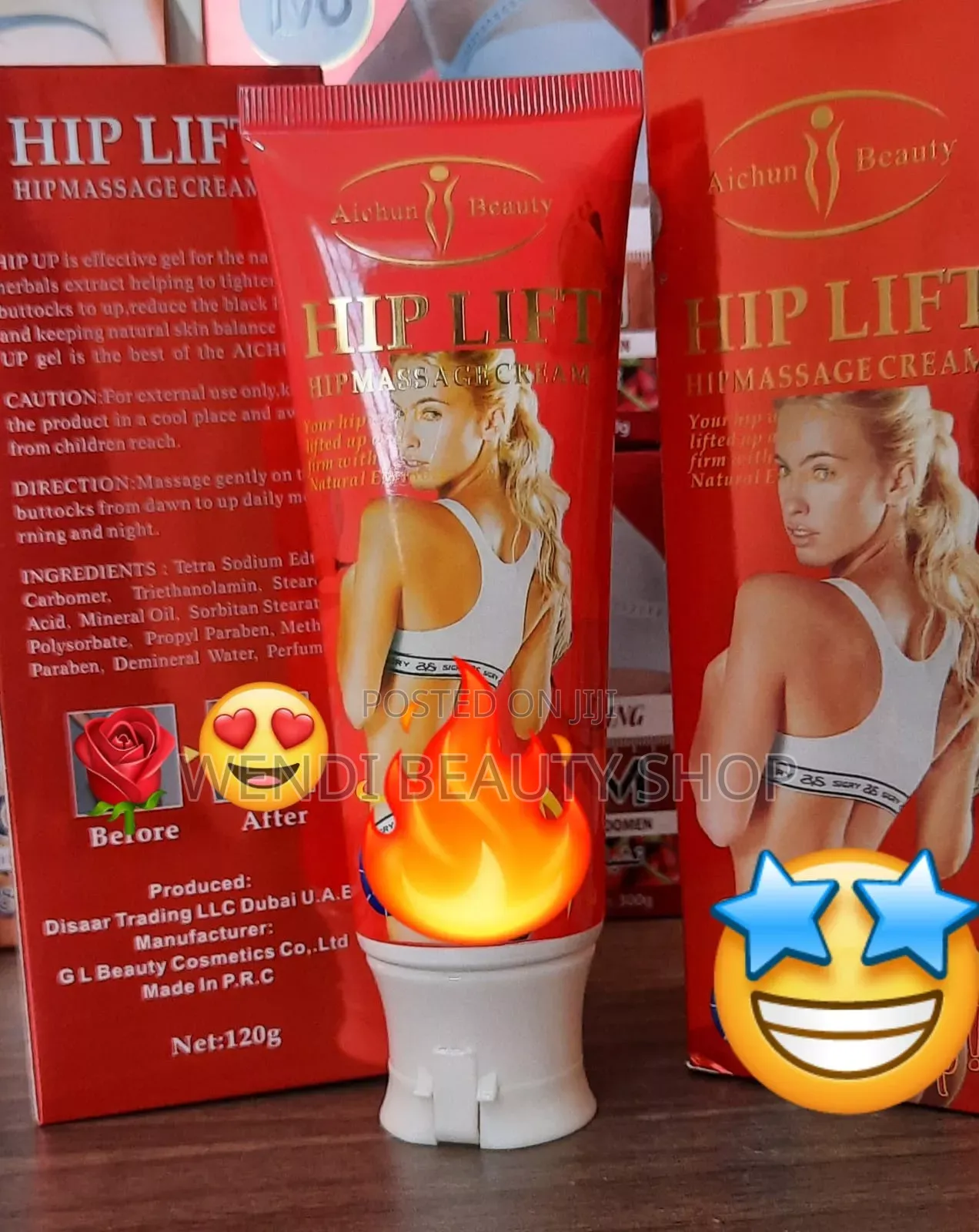 Hip Lift Massage Cream
