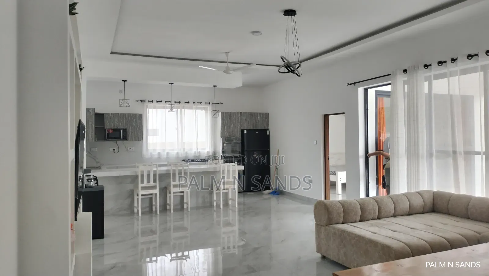 Furnished 3bdrm Bungalow in Jadini-Mvindeni, Diani for sale
